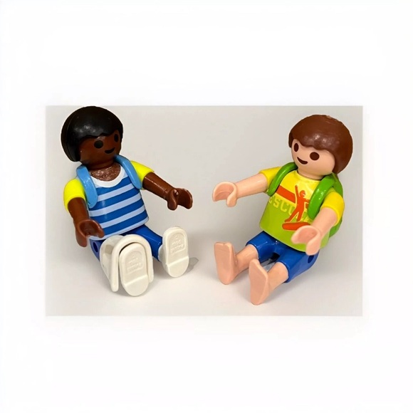 Vintage playmobil 90’s and 70’s geobra boys girls backpack cast - Picture 4 of 10